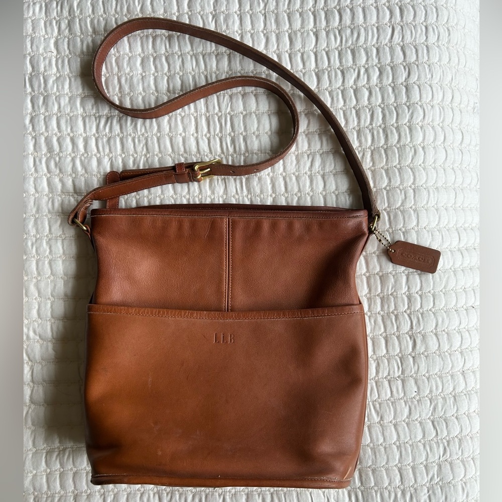 Vintage Coach Bucket Bag